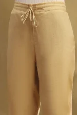 Gold Jacquard Pants - Image 2